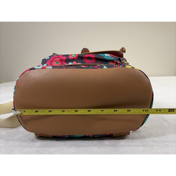 Lily Bloom Backpack Playful Garden Cats Eco-friendly Grey/Multi-Color Charity - Picture 15 of 15